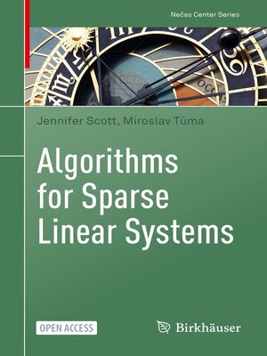 cover image of Algorithms for Sparse Linear Systems